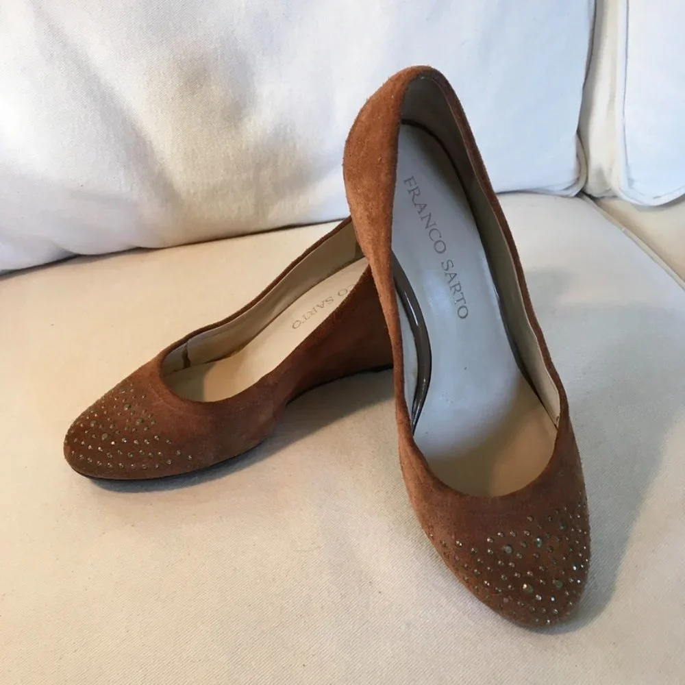 Franco Sarto Carmel Colored Wedges
